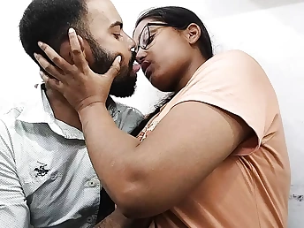 Scorching Desi Stepdaughter Screams While Step-father Fires Jism in Her Face