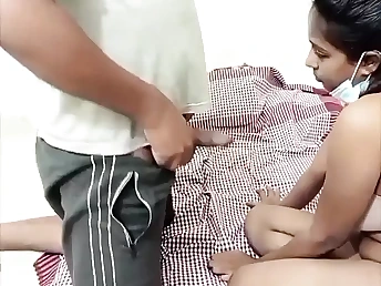 Desi school girl's cock-squeezing caboose pulverized firm by school instructor with a torrid oral twist