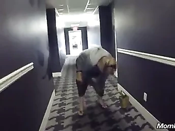 My grandmother's outstanding excursion: My large bosoms call doll me around on her vacation