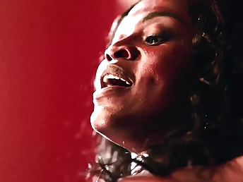 Fantastic African stunners Yetide Badaki and Pastel Supernova get tough with American God's Orgy Scenes