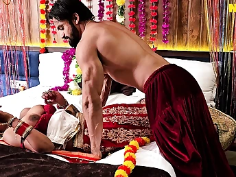 Desi duo's honeymoon turns into an memorable titty tear up jamboree with raw cuni and xxx activity