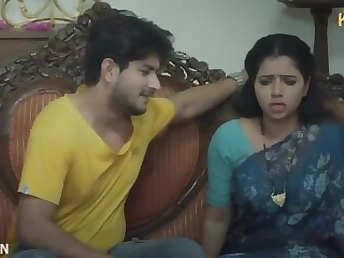 Witness how this Indian MILF gets her big tits and ass ravaged hard in homemade video