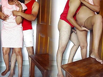 Slender stepsis tempted by her brother into a rigid-core hook-up - xx