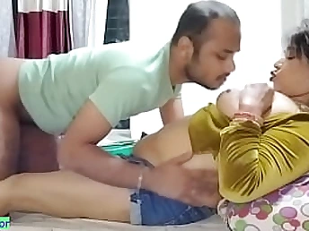 Tmim and Trahultakla take Priya Bhabhi's clean-shaved muff for a insane ride in Desi Rock-hard-core Interaction