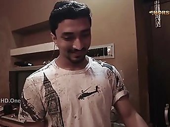 Indian dame got down and grubby with a handsome boy she has recently met and luved it