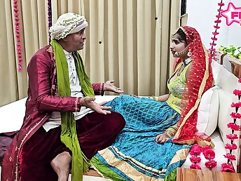 Scorching bhabhi Penetrated by her old Indian father in law and face-plumbed like a professional