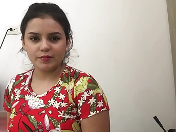 Await Melanie Caceres succeed in roughed up by lucrative dude and all round it like a pro!