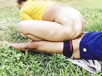 Yoursoniya's huge dude rod makes her chat sloppy in a warm outdoor session with a college lecturer