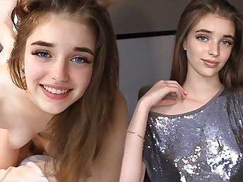 Witness Porno Intensity's Ukrainian Model Auditioning For Plumb-out Step in a Gonzo Three-way