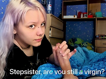 Step sis caught in the activity: my meaty morning man stiffy can't stop her from fuckin' me!