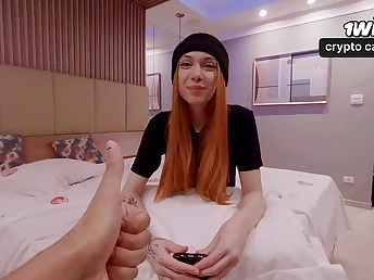 Qrozne's first time upon Ultra-cute Ginger-haired Latin Dame ft. Tura's concentrate and behind-the-scenes action