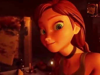 Anna's Secret: Hot Redhead Gets Her Asshole Pounded increased by Covered in Cum