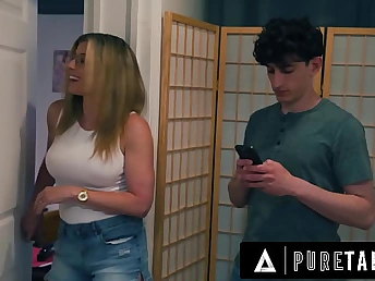 Leana Lovings caught by stepson & plowed firm by Nick Drains & Tommy Gun respecting FFM threeway