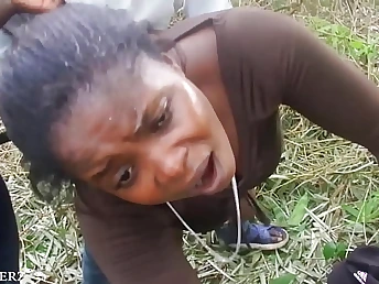 Ebony caught less put emphasize dark increased apart from pounded apart from BF's hard cock