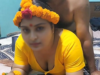 Bangladeshi girl with huge interior together with ass gets ravaged on our wedding murky