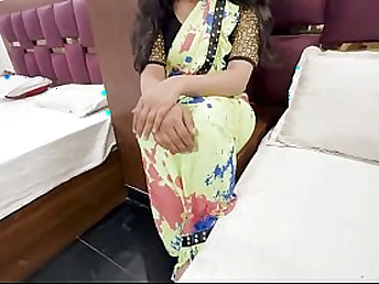 Unpredictable intensify Indian Desi Bhabhi gets plowed by her hubby's Indian friend in Hindi audio