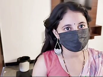 Indian desi bhabhi plumbing at the end of one's tether dewar indian viral bhabhi homemade hard-core video