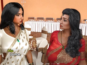 Indian wedding fantasy: Hot Granny's mansion goes essentially a wild ride!