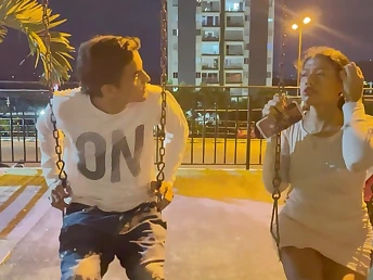 Sofiayriky's humungous globes juggle as she sprays in say no to first-ever assfuck close by say no to brutha