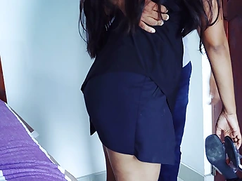 Fine-grained Sri Lankan girlfriend Girlfriend makes Glisten So Torrid after hard-core lark with their way hot join up
