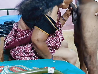Watch as a young stud mercilessly pounds a step-mom's hair while she's getting will not hear of hair done