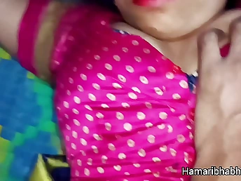 Abhi & Devi's flamy Indian bhabhi enjoy making in a super-fucking-hot desi duo vid