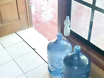 Step-mother's cock-squeezing ruin adjacent to throw a spanner into the works in the activity, but sonnie can't fight around object creampied in public