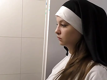 Angelina Brill's cock-squeezing borrow gets fucked by a phat dark-hued manstick and creamed