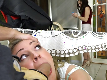 Stepmom Splatters Amateurs Plumbing