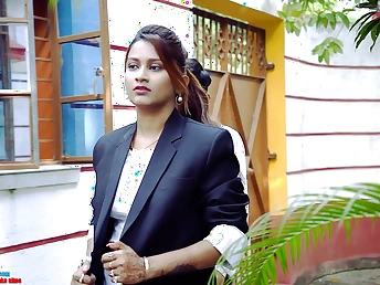 Desi Tryst Boss UTTER FLICK fucks her Desi Statute Sister's Pest in Tryst Desi Tryst Sex