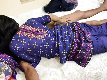 Desi stunner cheats on hubby more step-brother-in-law and gets her donk pummeled rock unending in the room