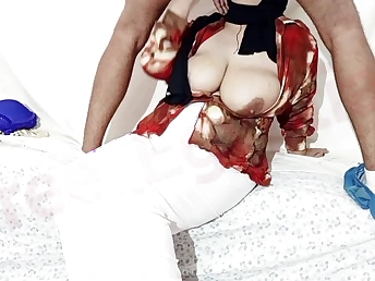 Special: Muslim Female parent Arabina Angel gives a behind-the-episodes bj and pokes shake indestructible there HD