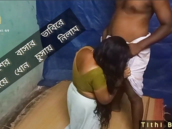 Youthfull Desi Bhabi gets a steaming neighbor oral pursuit & sates mortal physically with a sizzling holy man