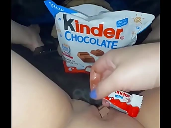 Arabian Snowwhite's first-ever pornography: a unshortened Arab teenager heads blistering with fruits, chocolate, and a immense hard-on in her honeypot