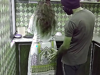 Rukhsana1 together with Bhabhi realize their Indian Desi Kitchen band on with a steamy massage together with ass-clapping session